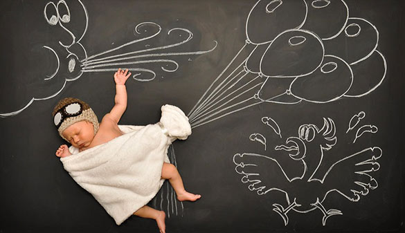 Креативната мајка и заспаните бебиња