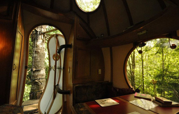 Изграден првиот мини-хотел на дрва во Ванкувер