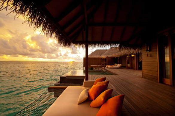 Егзотичен ресорт на Малдивите