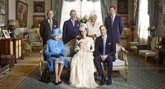 Групен портрет на кралското семејство