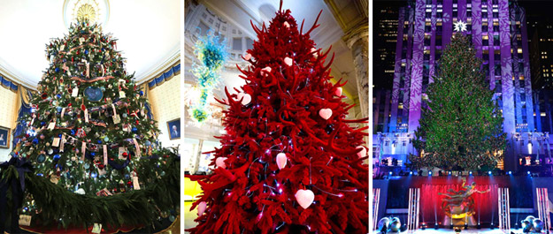 Најубавите Новогодишни елки ширум светот