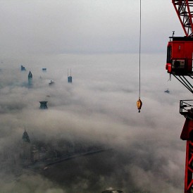 Фотографии направени од највисоката кула во Шангај