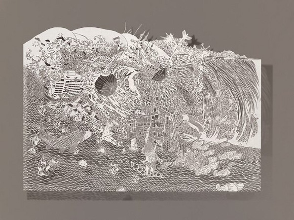 Уметност од парче хартија