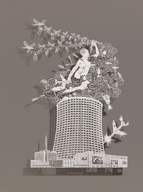 Уметност од парче хартија