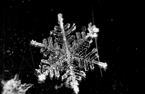 Малечки снегулки од небо паѓаат