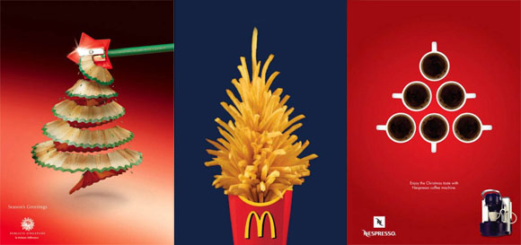 Новогодишни реклами на познатите брендови