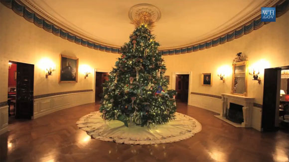 Новогодишната елка на Белата Куќа
