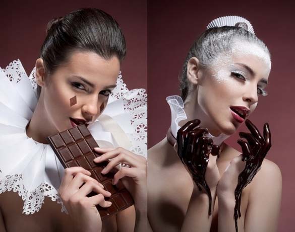 Ништо повкусно од чоколадни девојки
