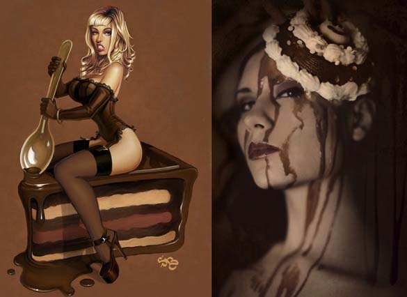 Ништо повкусно од чоколадни девојки