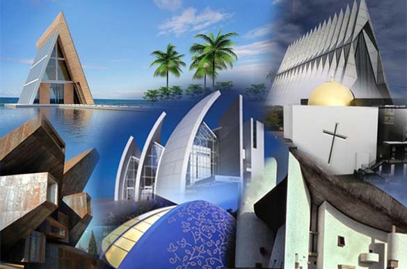 Модерно проектирани цркви