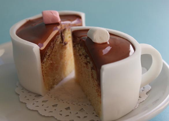 Колачи и топло чоколадо