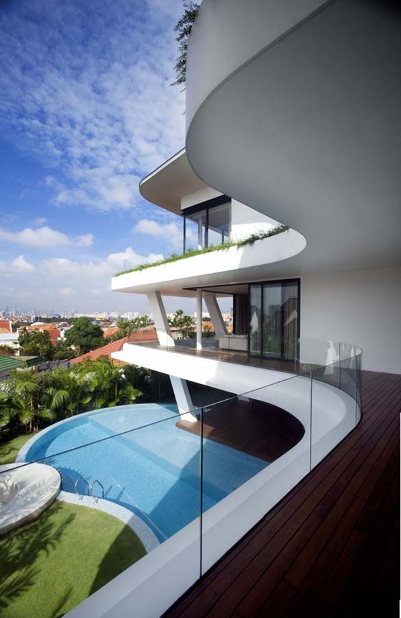 Креативна куќа во Сингапур