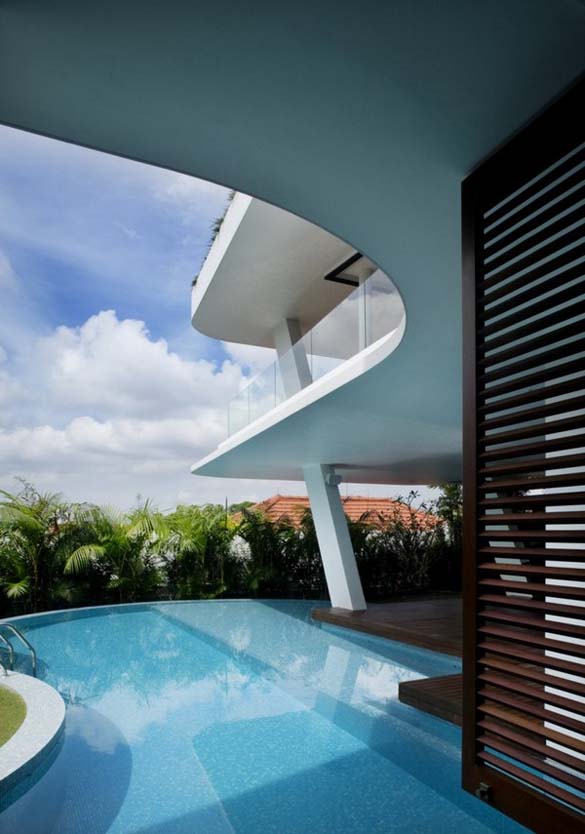 Креативна куќа во Сингапур