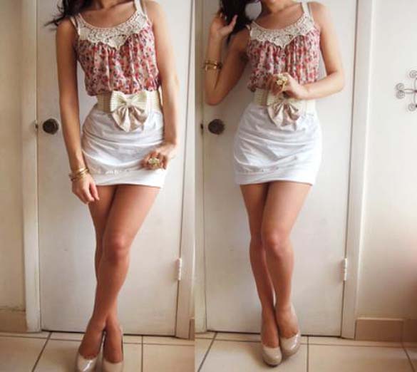 Девојчиња, време е за кратки фустанчиња