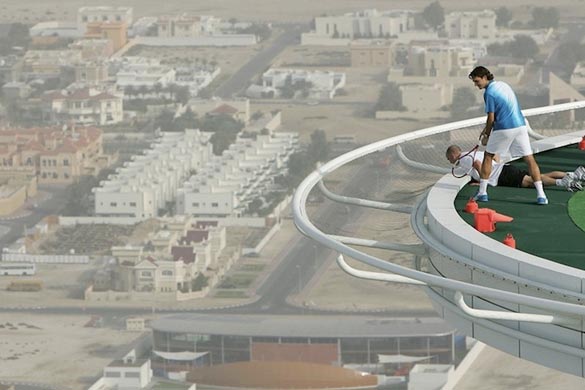 Агаси и Федерер