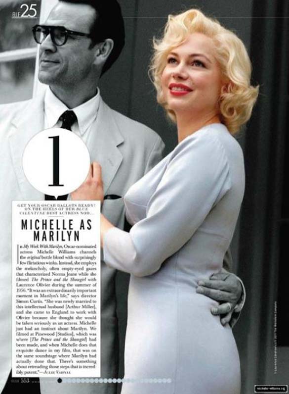 Мишел Вилијамс на насловната на ВОГ