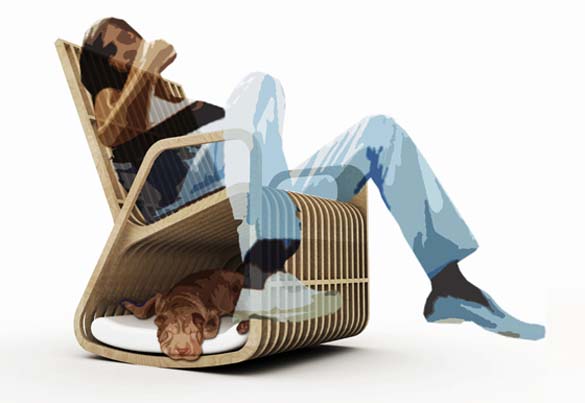 Стол-лулка за вас и вашите миленици