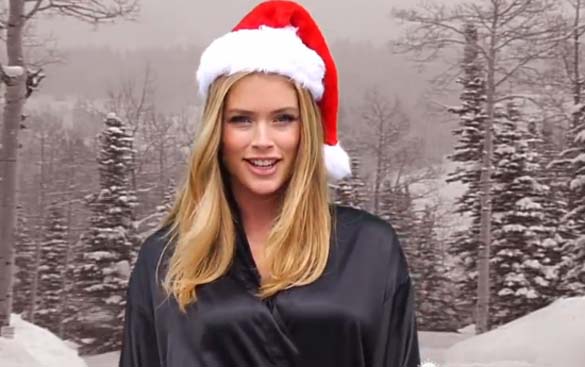 Ангелите на Victoria's Secret ви посакуваат среќни празници