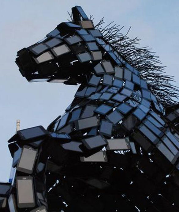 Неверојатна инсталација од смарт телефони