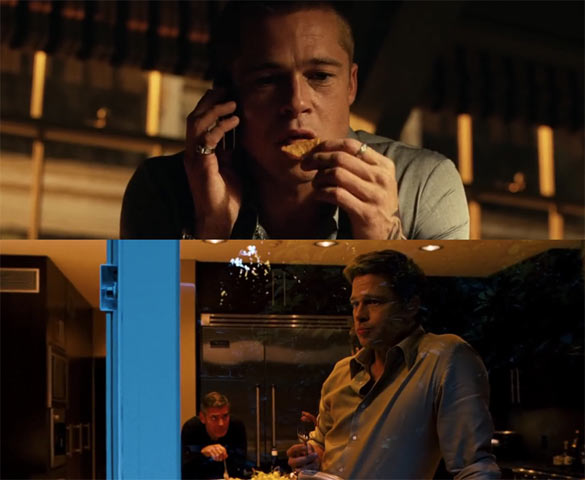 Бред Пит и храната