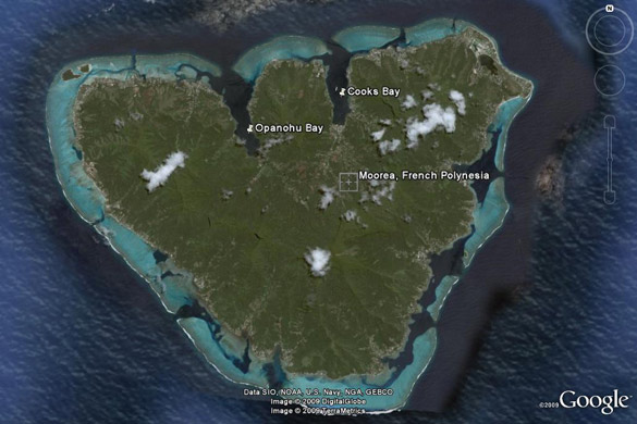 Островот Мореа, Француска Полинезија
