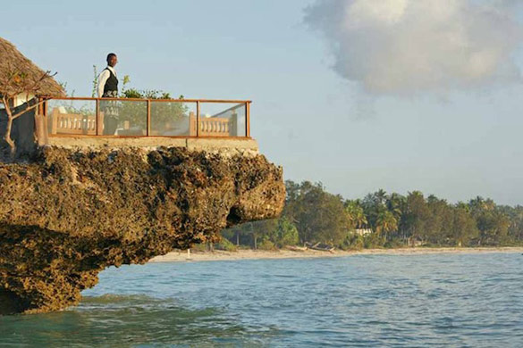 Ресторан на карпа во Занзибар