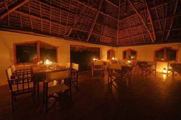 Ресторан на карпа во Занзибар