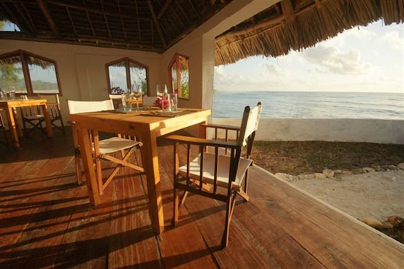 Ресторан на карпа во Занзибар