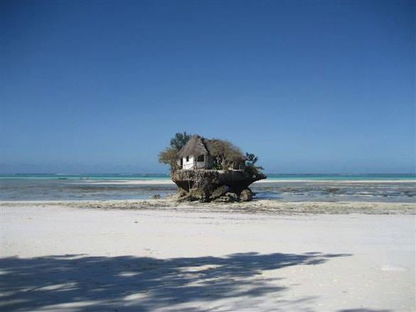 Ресторан на карпа во Занзибар