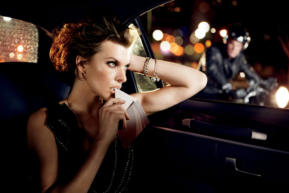 Мила Јовович за CITY RUSH