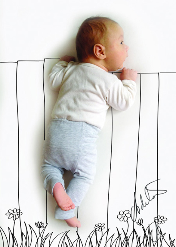 Креативната мајка и заспаното бебе