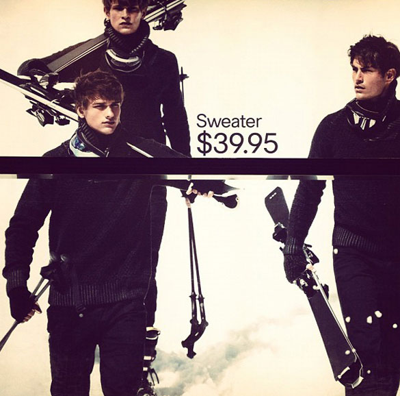 H&M за мажи, зима 2012/13