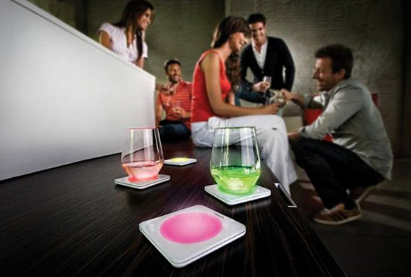 Светлечки подметнувачи за чаши