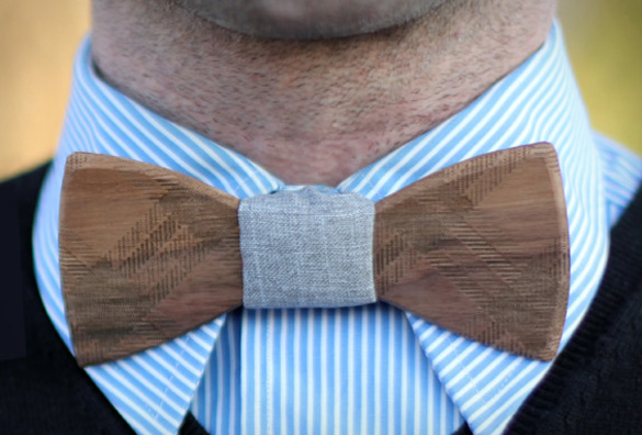 Дрвени лептир машни