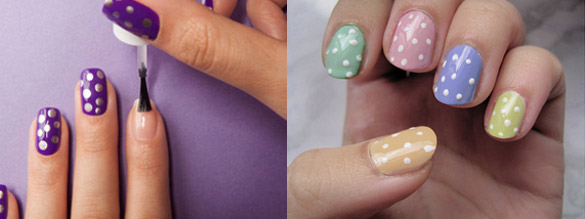 „Пола дот“ маникир