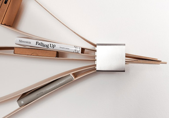 Флексибилна полица за книги