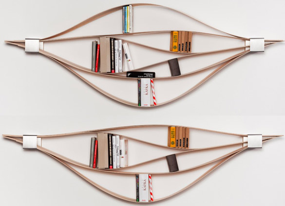 Флексибилна полица за книги