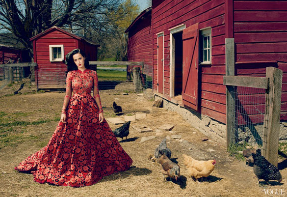 Katy Perry за VOGUE