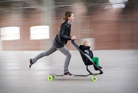 Количка за мајки со спортски дух