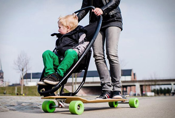 Количка за мајки со спортски дух