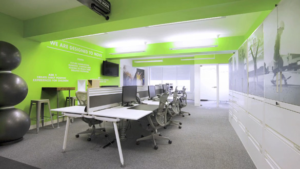 Редизајнираните канцеларии на Nike во Лондон
