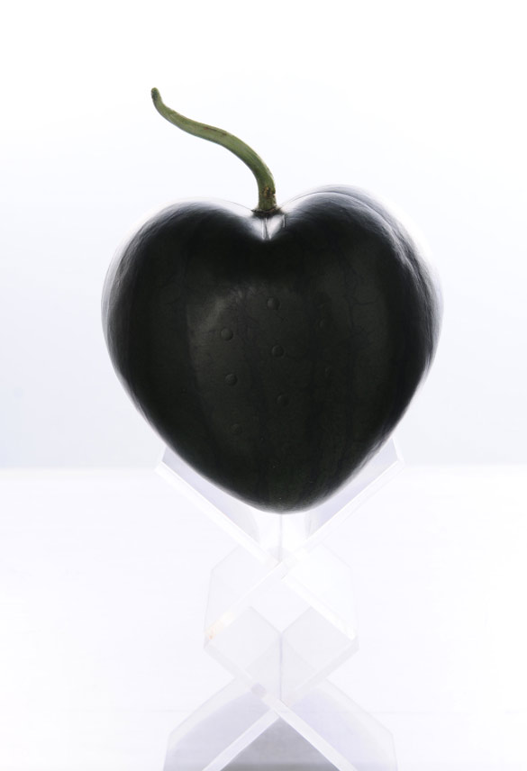 Лубеница со форма на срце